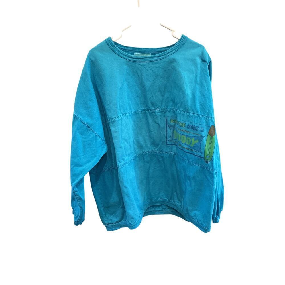 Vintage OP Mens Popover XL Beach California 90s Surfer Woody Long Board 80s Cali